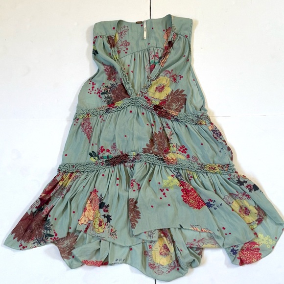 Free People Tops - Free People Women's haze Floral sleeveless tonic  Top Size XS
